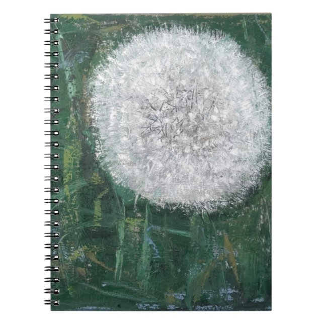 Caderno Espiral Cabeça 2008 do dente-de-leão (Frente)