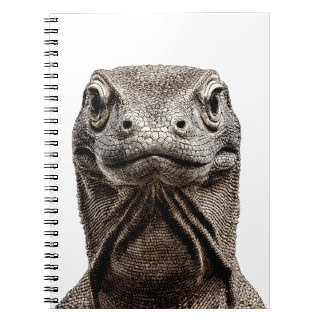 Caderno Espiral Cabeça de Komodo (Frente)