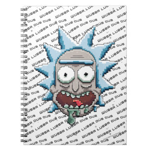 Caderno Espiral Cabeça de Soltar do Rick Pixelverso