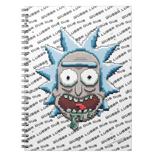 Caderno Espiral Cabeça de Soltar do Rick Pixelverso