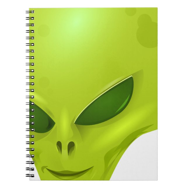 Caderno Espiral Cabeça estrangeira (Frente)