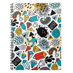 Caderno Espiral Cabeça louca
