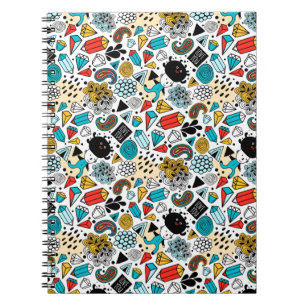Caderno Espiral Cabeça louca
