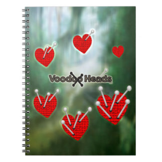 Caderno Espiral Cabeças Voodoo ~ Pântano