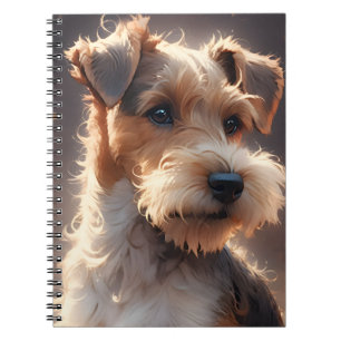 Caderno Espiral Cabelo de fios Fox Terrier Twilight