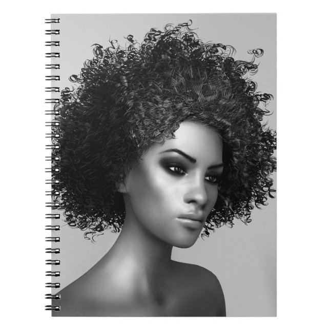 Caderno Espiral Cabelo do Afro (Frente)