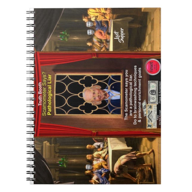 Caderno Espiral Cabine de verdade (Frente)