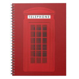Caderno Espiral Cabine Telefônica
