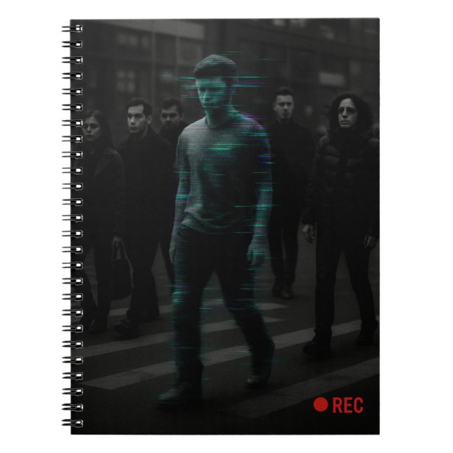 Caderno Espiral Caça NPC - Falha de Destino Capturada (Frente)