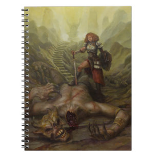 Caderno Espiral Caçador do demónio