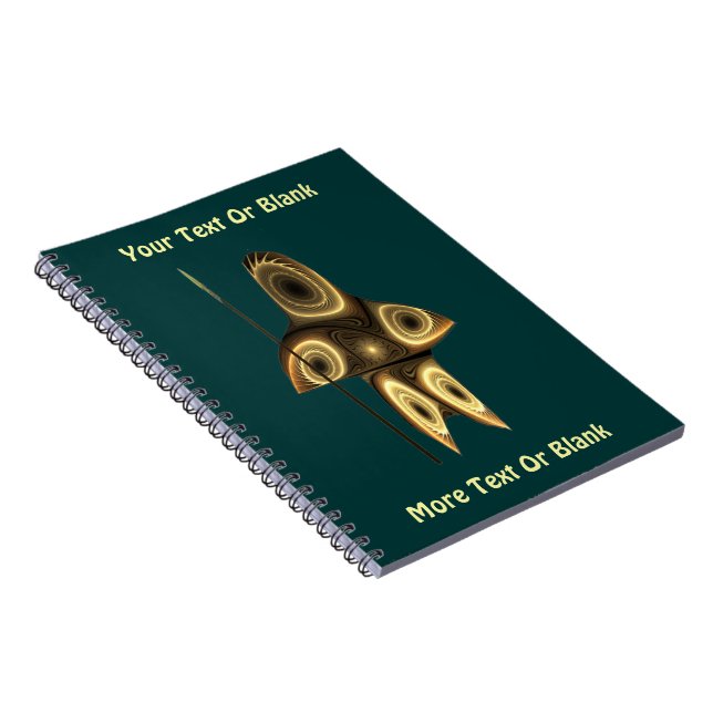 Caderno Espiral Caçador Inuit Fractal (Lado Direito)