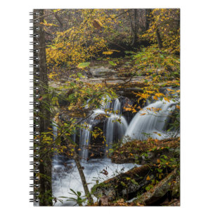 Caderno Espiral Cachoeira do Dunloup Creek   West Virginia