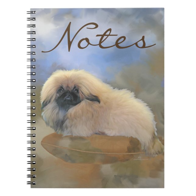 Caderno Espiral Cachorrinho Bonito (Frente)