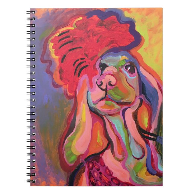 Caderno Espiral cachorro (Frente)