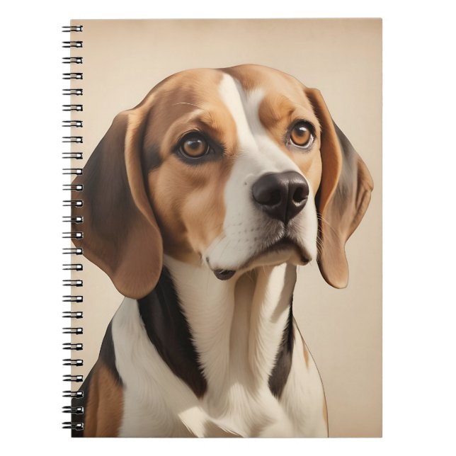 CADERNO ESPIRAL CACHORRO BRANCO E MARÍTIMO (Frente)