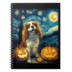 Caderno Espiral Cachorro Cute Cavalier King Charles Spaniel Hallow