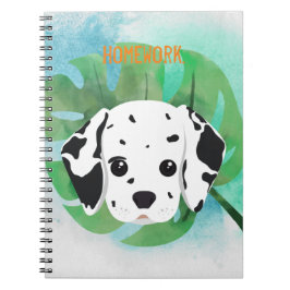 Caderno Espiral Cachorro de Homework
