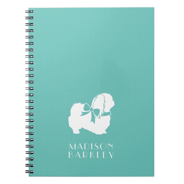 Caderno Espiral Cachorro de Pekingese (Frente)