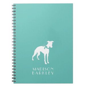 Caderno Espiral Cachorro de Whippet