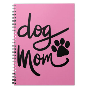 Caderno Espiral Cachorro Engraçado Mãe