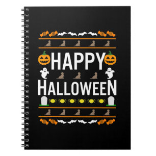 Caderno Espiral Cachorro   Feliz Chocolate de Halloween Labrador