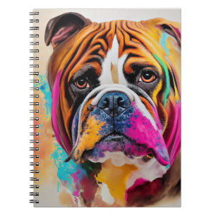 Caderno Espiral Cachorro-Grande Inglês Pet Cute Adorável Animal
