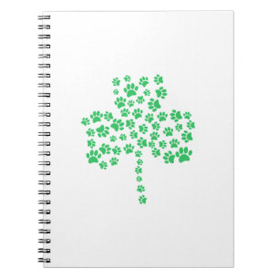 Caderno Espiral Cachorro Imprime Shamrock