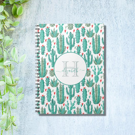 Caderno Espiral Cacto branco branco branco branco, branco, branco