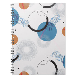 Caderno Espiral Cacto Colorido: Padrão Bonito Sem Olho