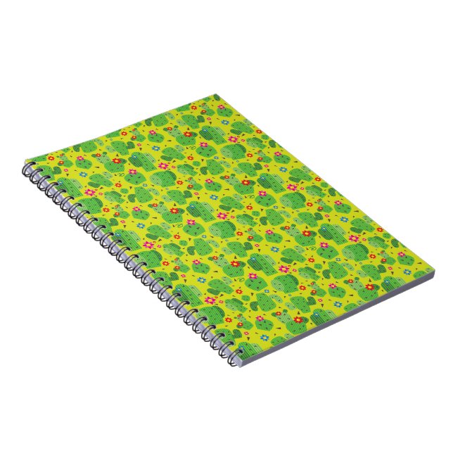 Caderno Espiral Cactus Me Outside (Verde) - Notebook (Lado Direito)