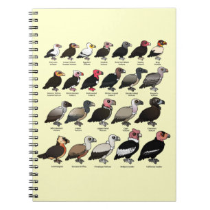 Caderno Espiral Cada abutre