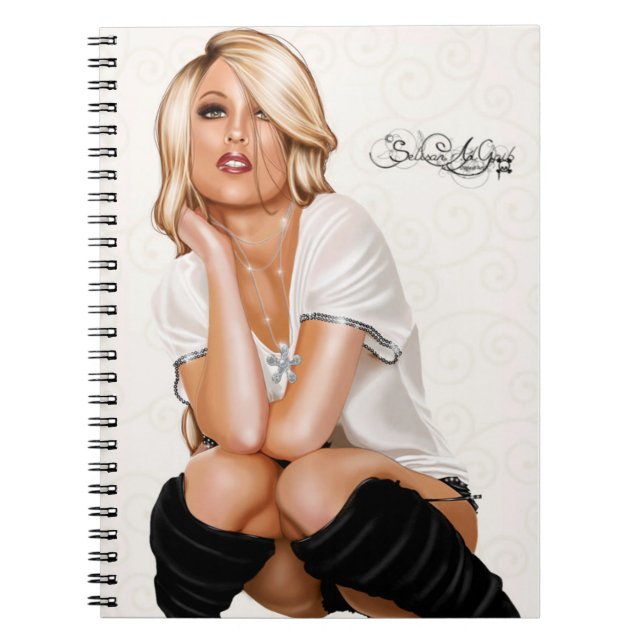 Caderno Espiral Caderneta com foto Uxuta (Frente)