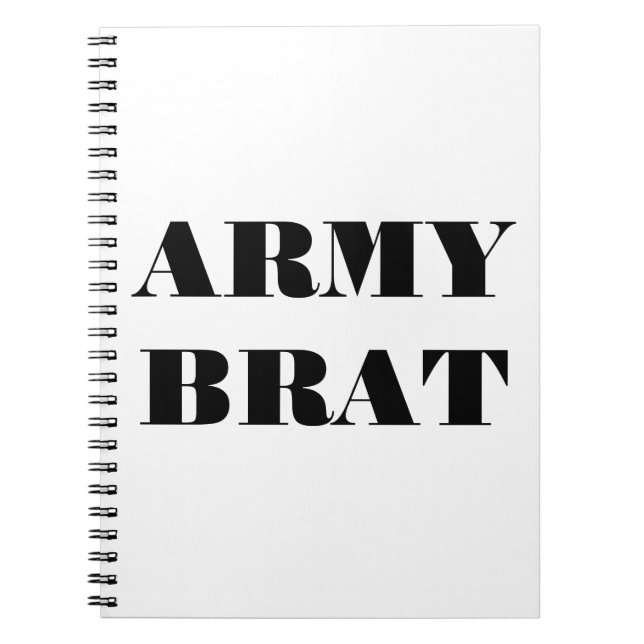 Caderno Espiral Caderneta Exilado do Exército (Frente)