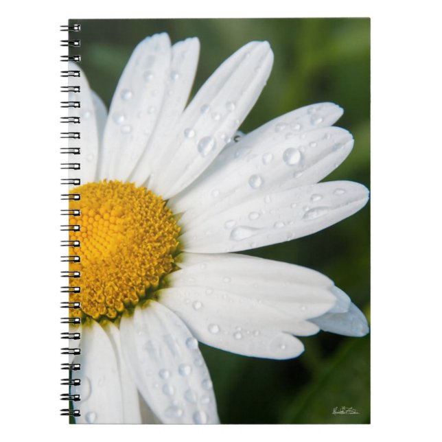 Caderno Espiral caderneta foto margarida (Frente)