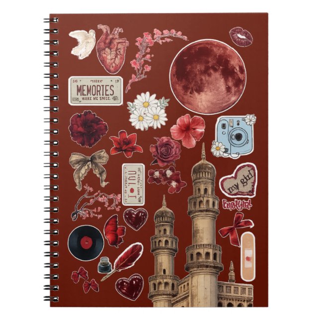Caderno Espiral caderno, bloco de notas, registro (Frente)