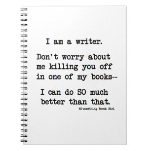 Caderno Espiral Caderno/Diário do escritor