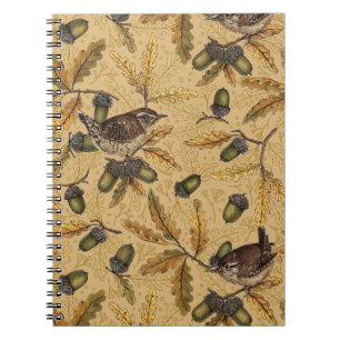 Caderno Espiral Cães e bolotas de mel