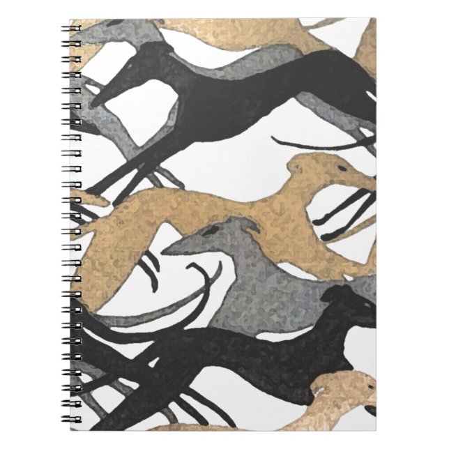 Caderno Espiral Cães Saltitantes (Frente)