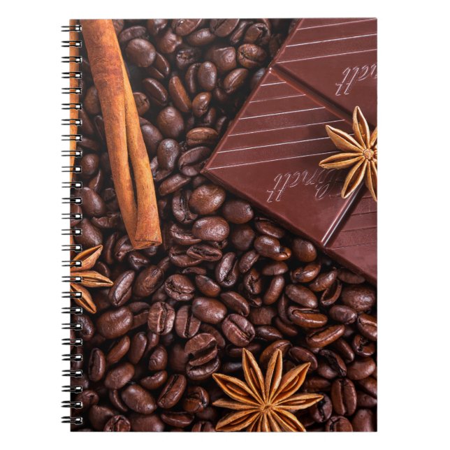 Caderno Espiral café (Frente)