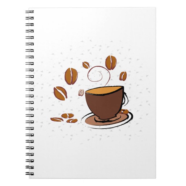 Caderno Espiral Café Amor (Frente)