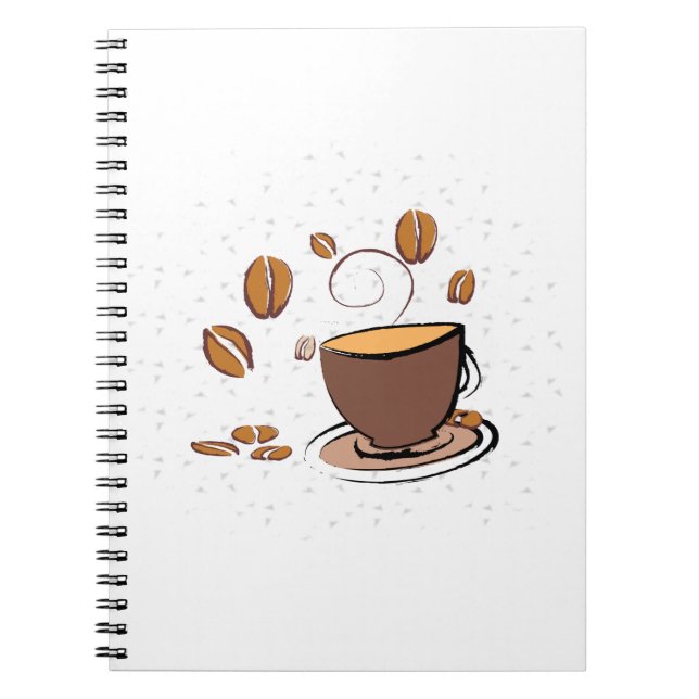 Caderno Espiral Café Amor (Frente)