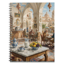 Café de Palermo ao estilo siciliano dos anos 1700