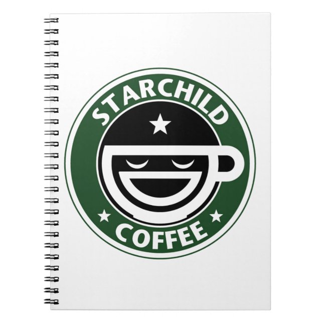 Caderno Espiral Café de Starchild (Frente)