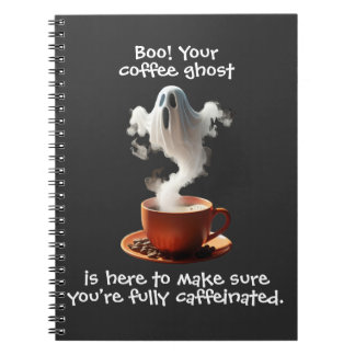 Caderno Espiral Café Fantasma