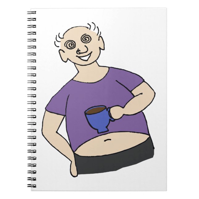 Caderno Espiral Café Freak (Frente)