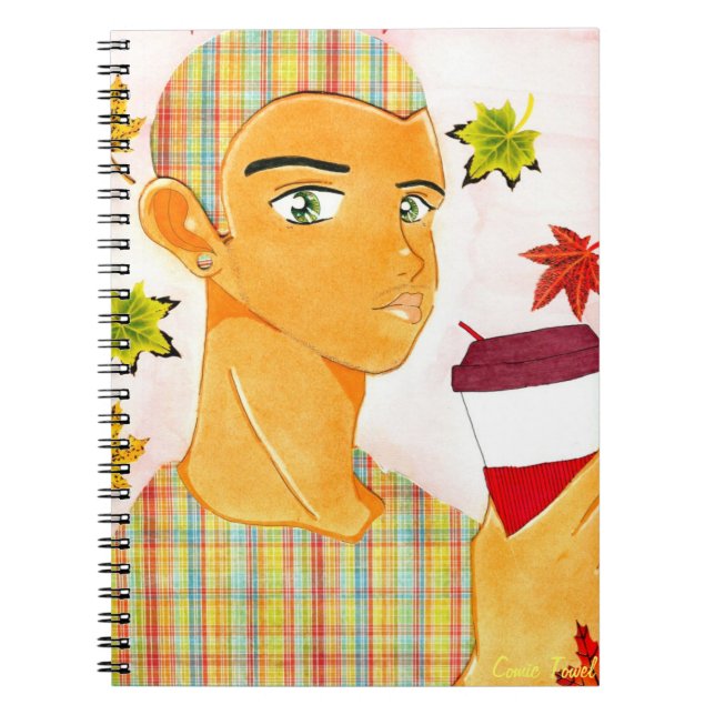 Caderno Espiral Café Kei (Frente)