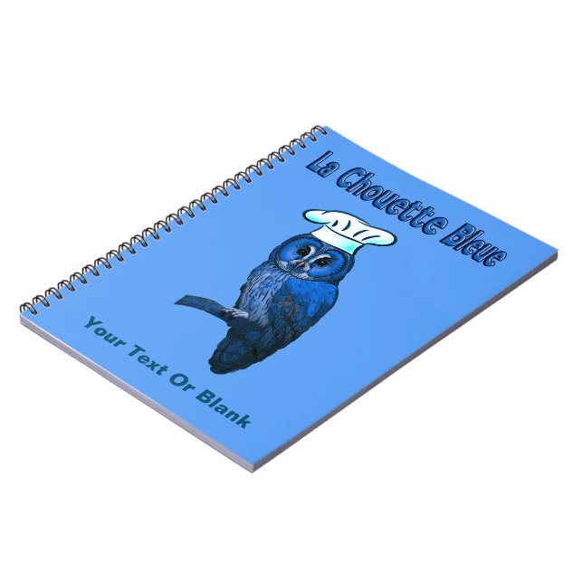 Caderno Espiral Café La Chouette Bleue (Left Side)