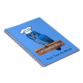 Caderno Espiral Café La Chouette Bleue