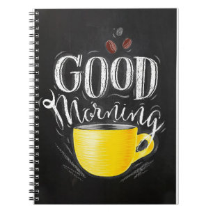 Caderno Espiral Café Lover Café Bom Dia