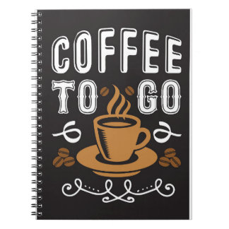 Caderno Espiral Café Lover Café Para Ir
